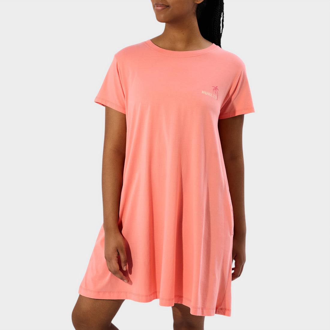 Swaying Palms T-Shirt Dress
