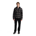 Jimmy Sherpa Lined Trucker Flannel Jacket