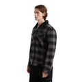 Jimmy Sherpa Lined Trucker Flannel Jacket (2)