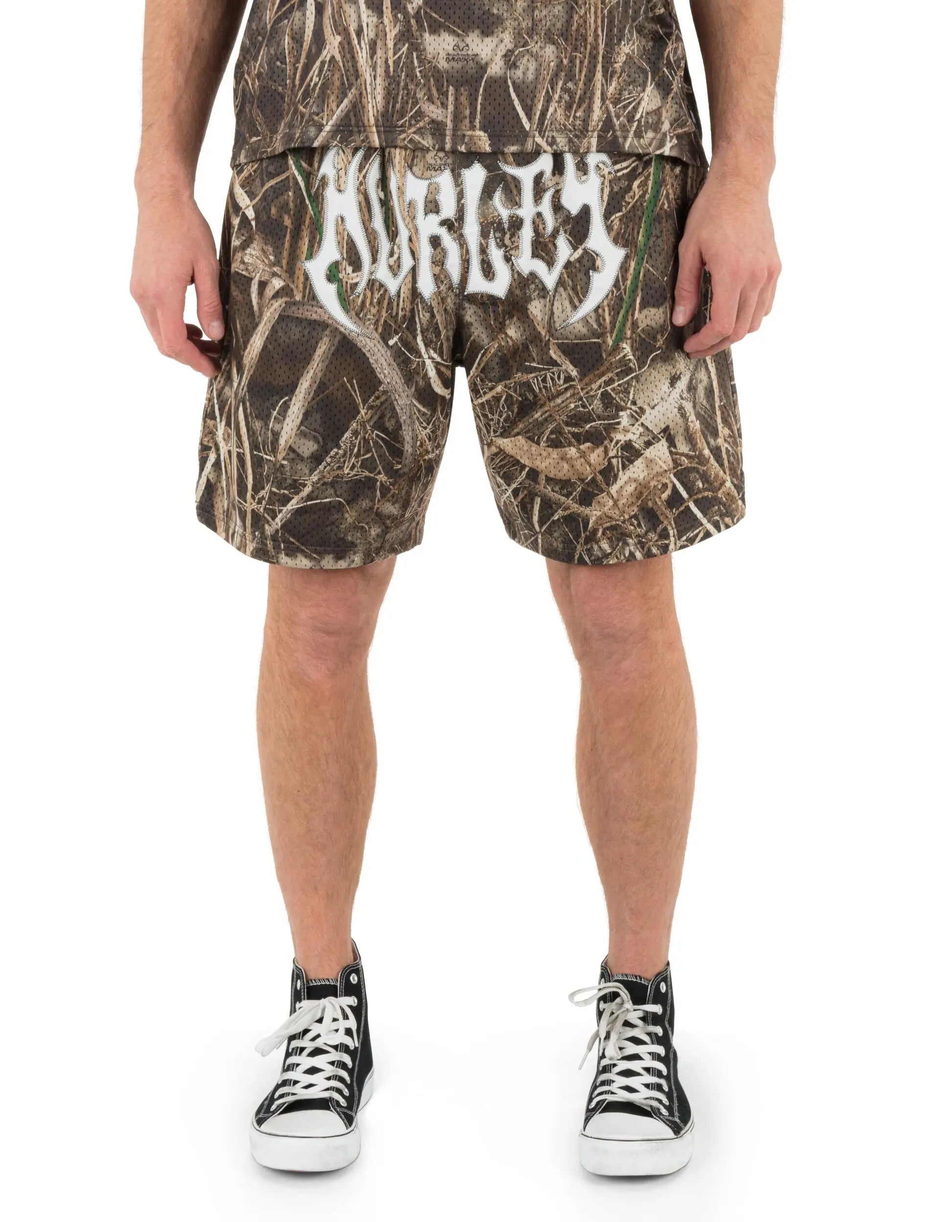 X Travis Barker Real Tree Mosh Pit Mesh Short (2)