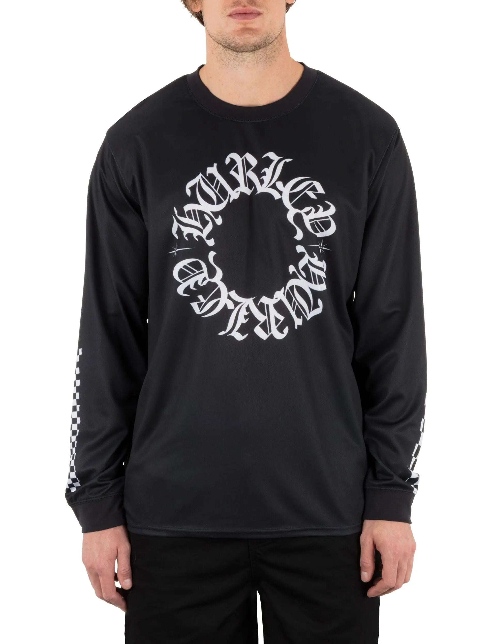 X Travis Barker Check Out Long Sleeve Jersey (3)