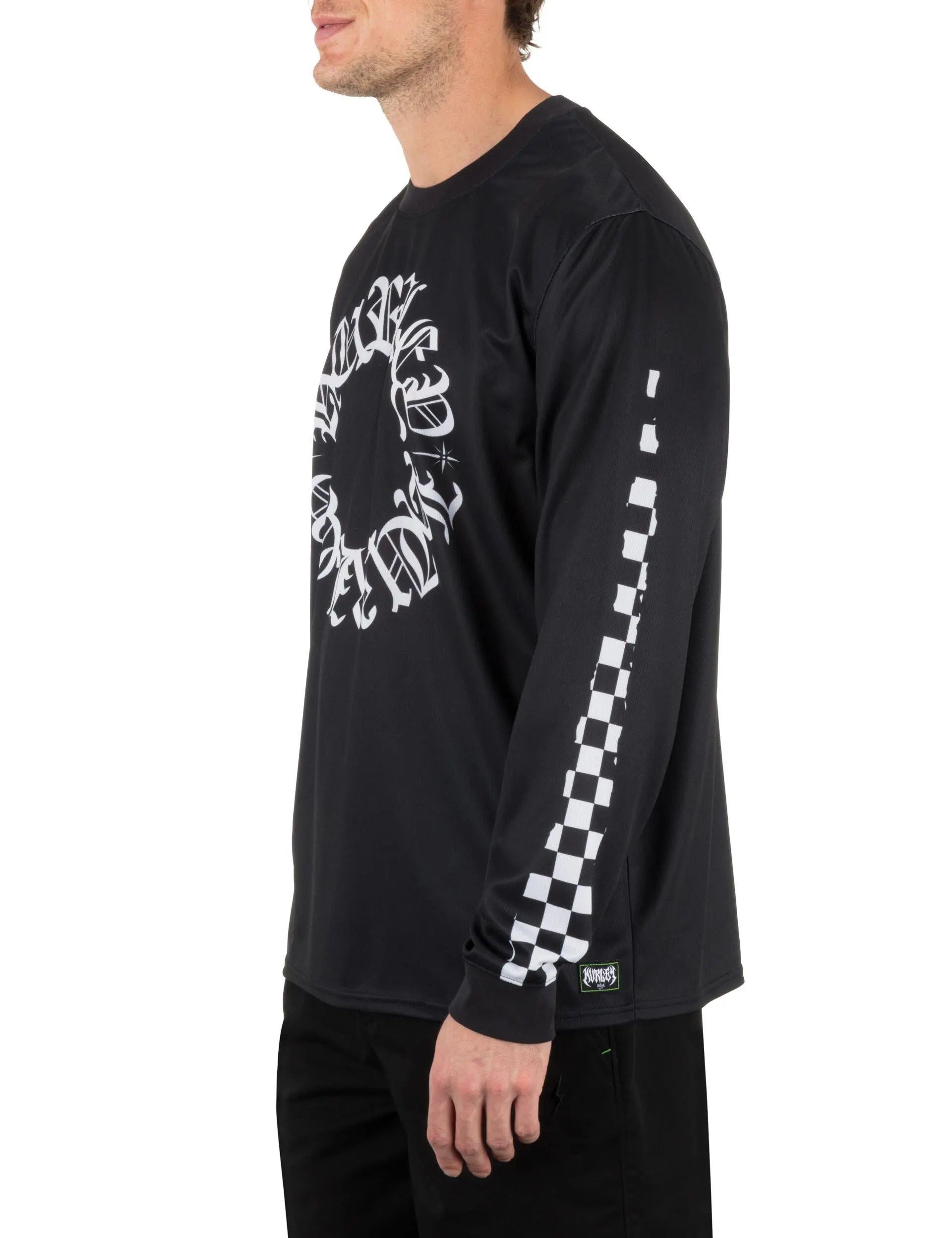 X Travis Barker Check Out Long Sleeve Jersey (5)