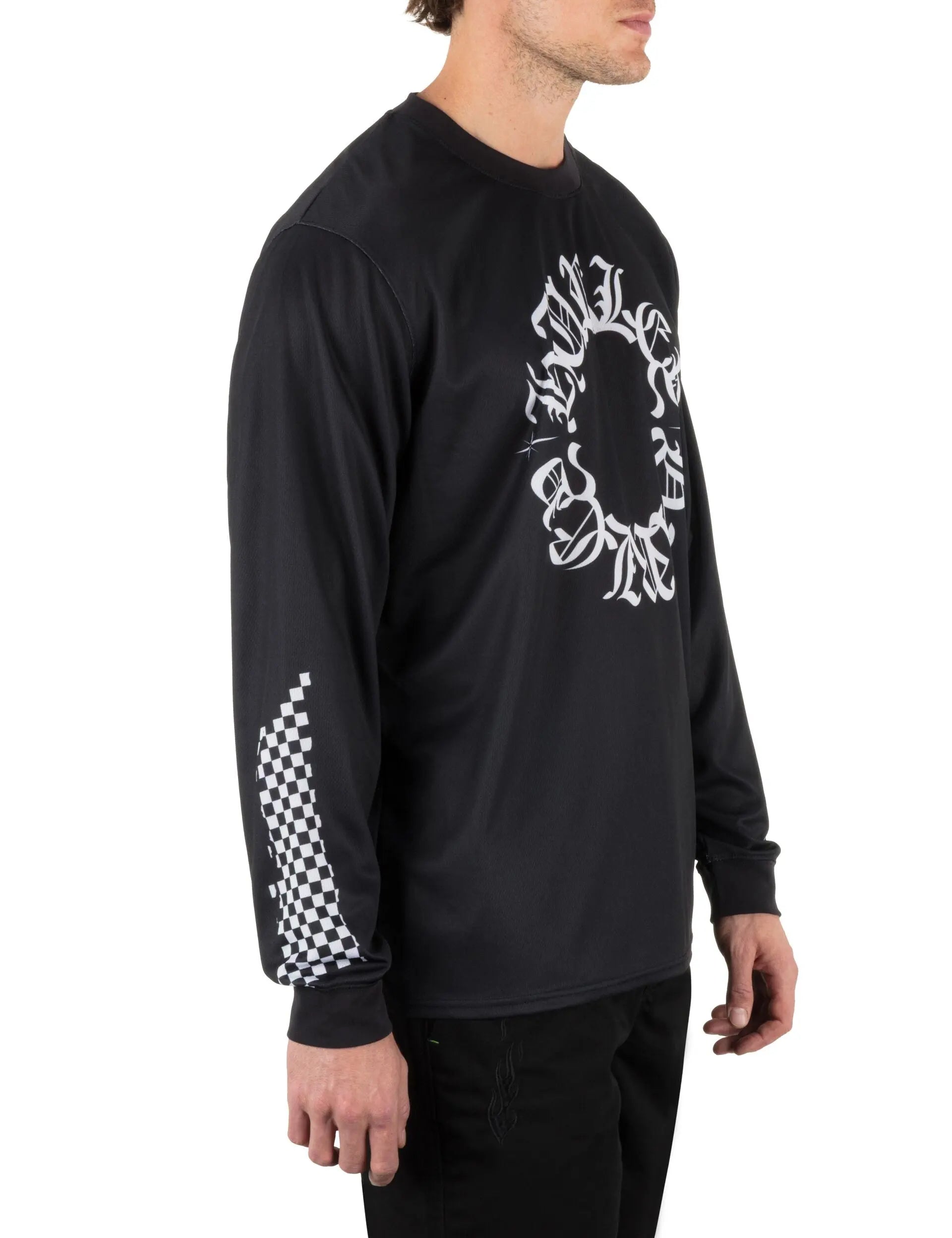 X Travis Barker Check Out Long Sleeve Jersey (6)