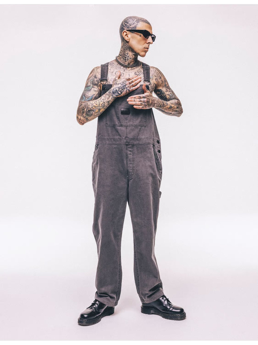 X Travis Barker Backstage Wide Overall