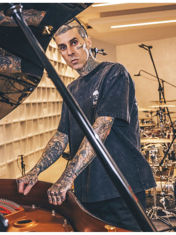 X Travis Barker Skull Island Short Sleeve