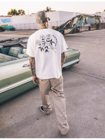 X Travis Barker Old Rose Short Sleeve Tee