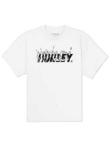 X Travis Barker Hurley On Fire Short Sleeve Tee