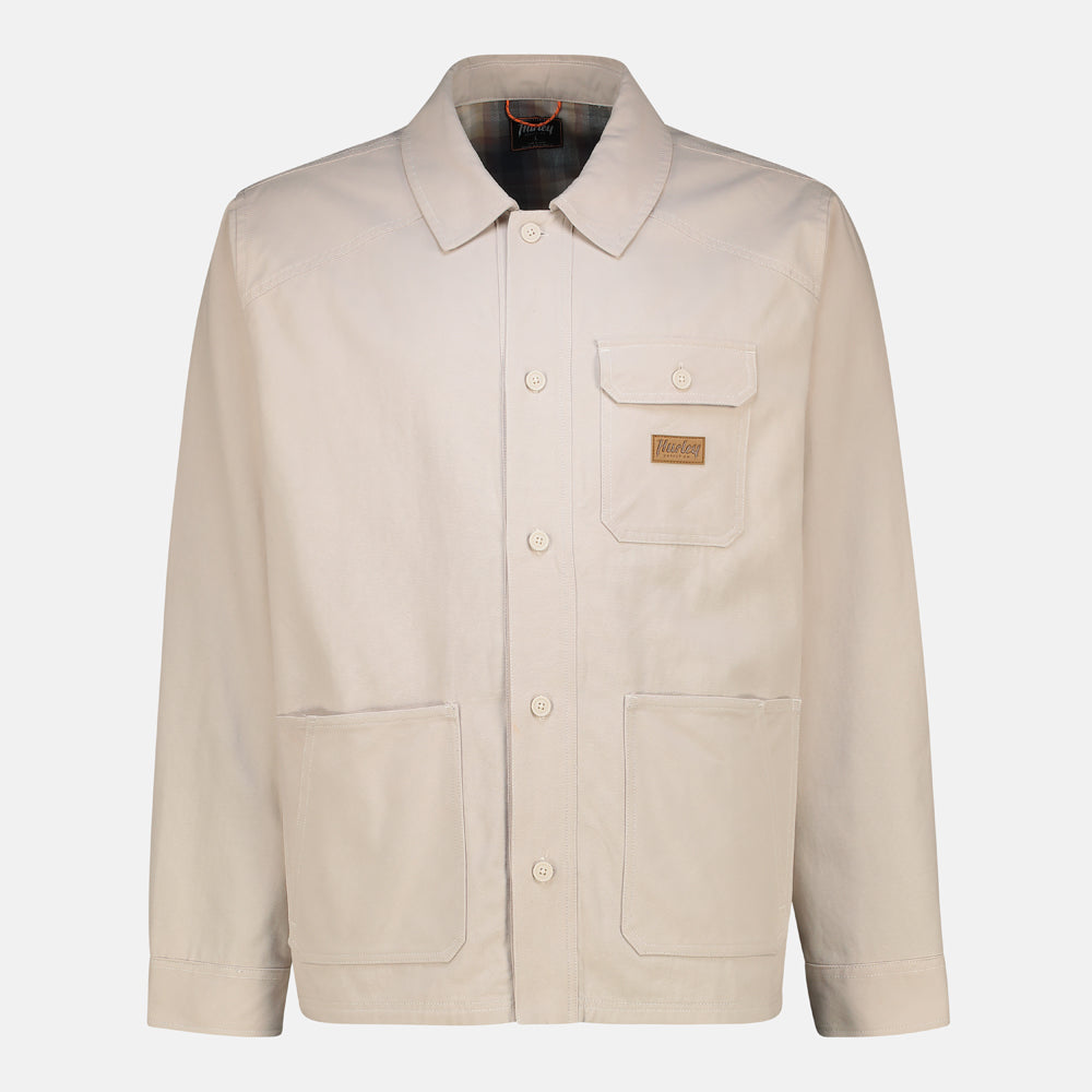 Bixby Flannel Lined Canvas Ls Shirt