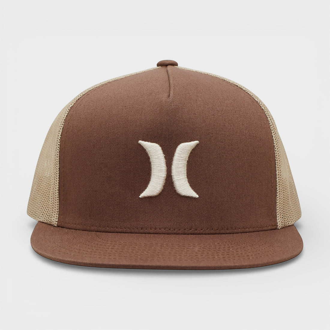 M Icon Solid Flat Trucker