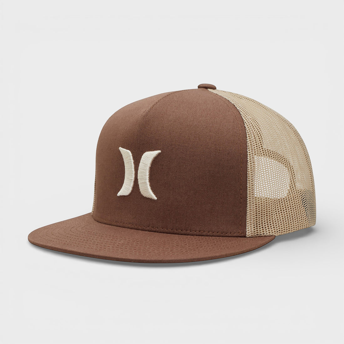 M Icon Solid Flat Trucker