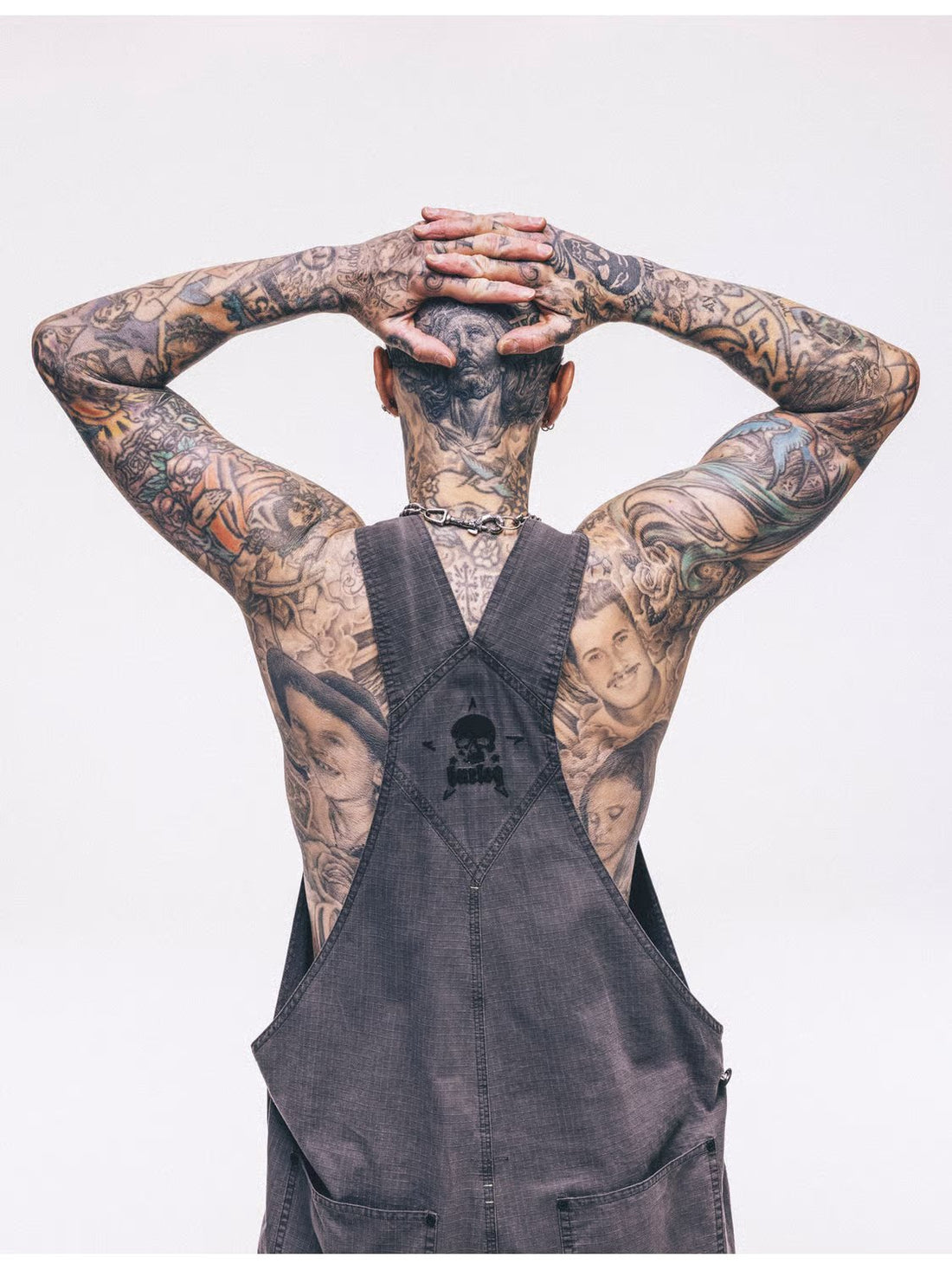 X Travis Barker Backstage Wide Overall