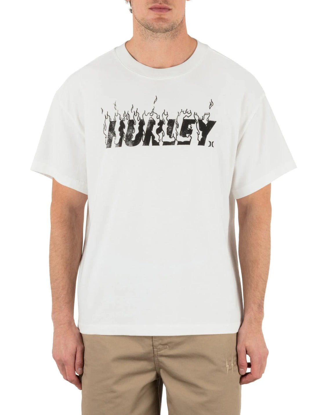 X Travis Barker Hurley On Fire Short Sleeve Tee